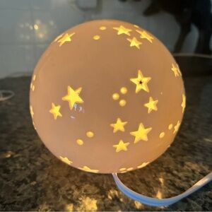 Starry Night Light Globe Lamp
